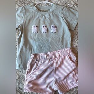 Southern Darlin Smocks French Knot Ghost Set